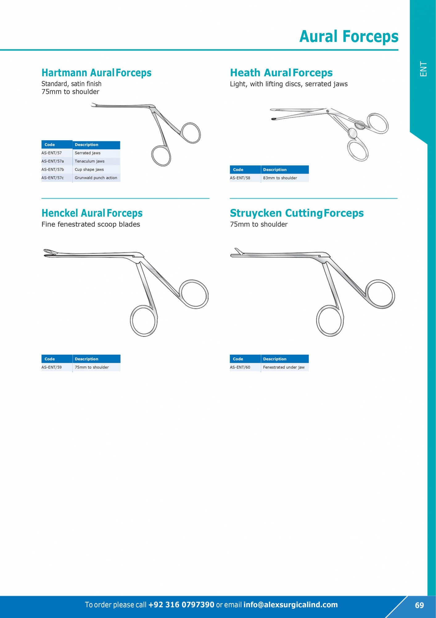 Aural Forceps